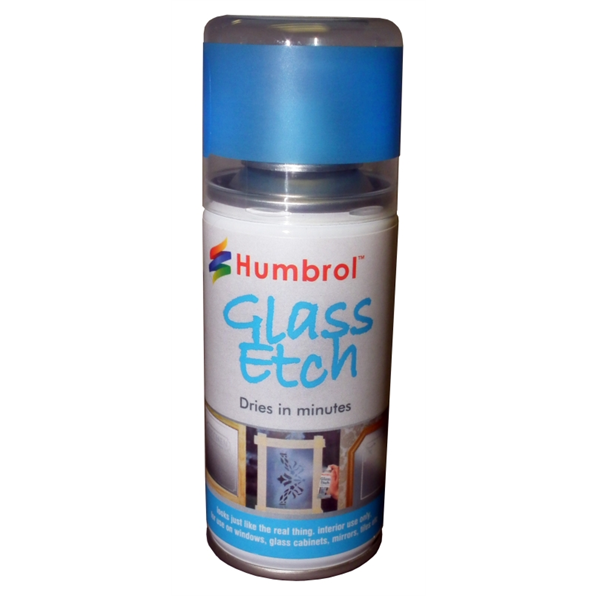 Glass Etch Effect Spray - Blue