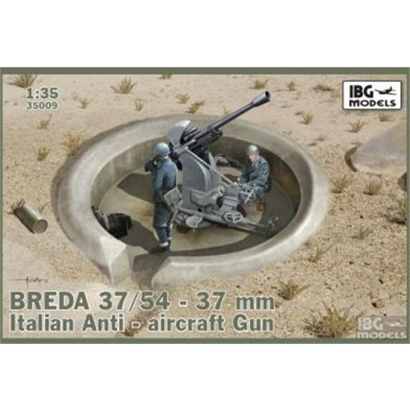 Breda 37/54 37mm Italian Anti-Aircraft Gun