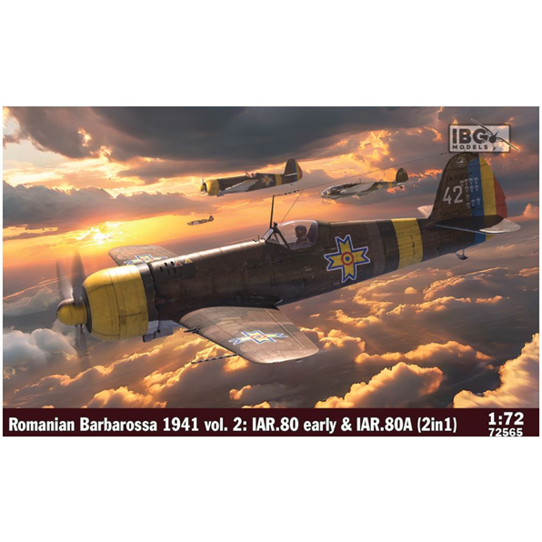 Romanian Barbarossa 1941 Vol.2: IAR.80 Early and IAR.80A (2in1)