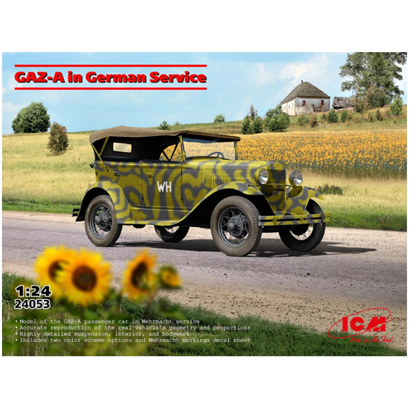 GAZ-A Passenger Car in German Service