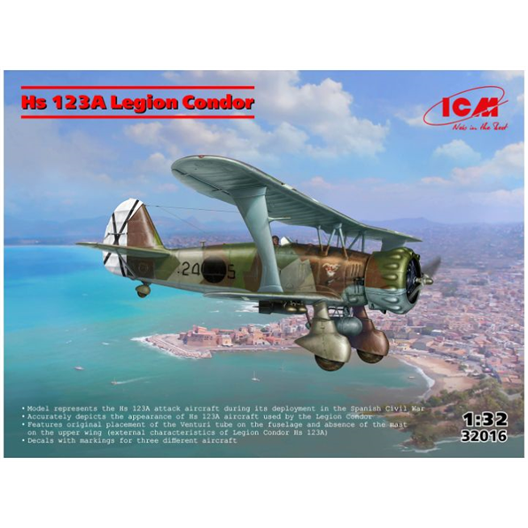 Hs 123A-1 Legion Condor Attack Aircraft
