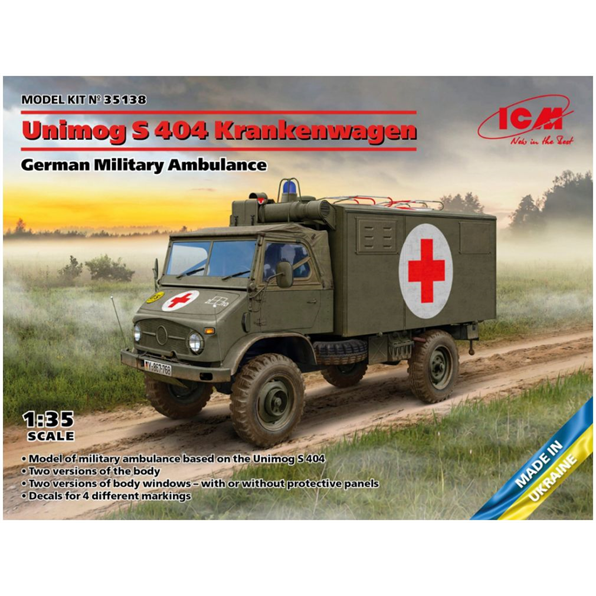 Unimog S 404 German Military Ambulance