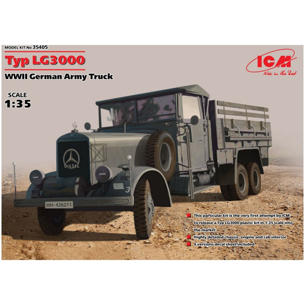Typ LG3000 WWII German Army Truck