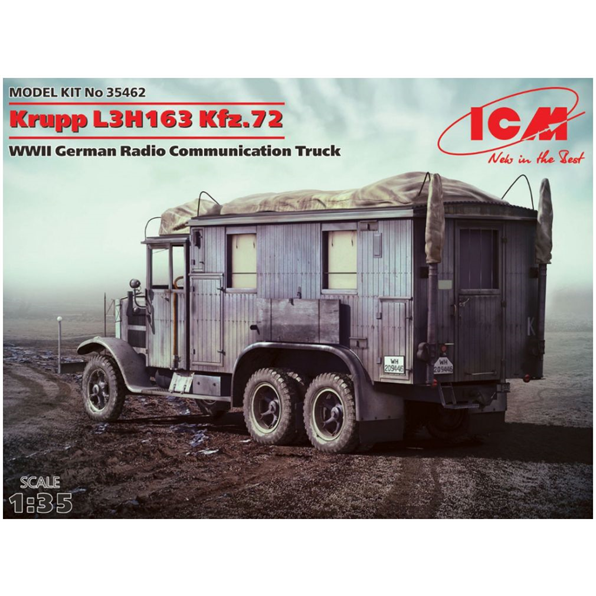 Krupp L3H163 Kfz.72 WWII German Radio Communication Truck