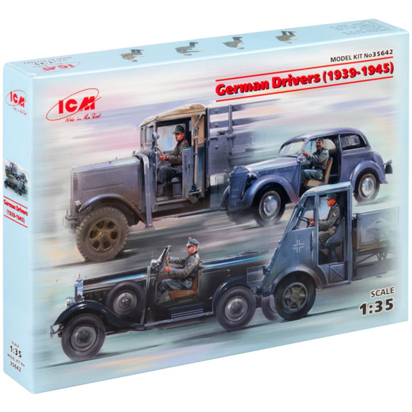 German Drivers (1939-1945) 4 Figures