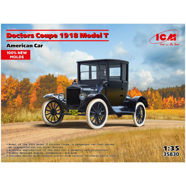 Doctor's Coupe 1917 Model T American Car