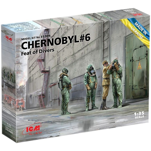 Chernobyl Set #6 Feat of Divers (3 Figures)