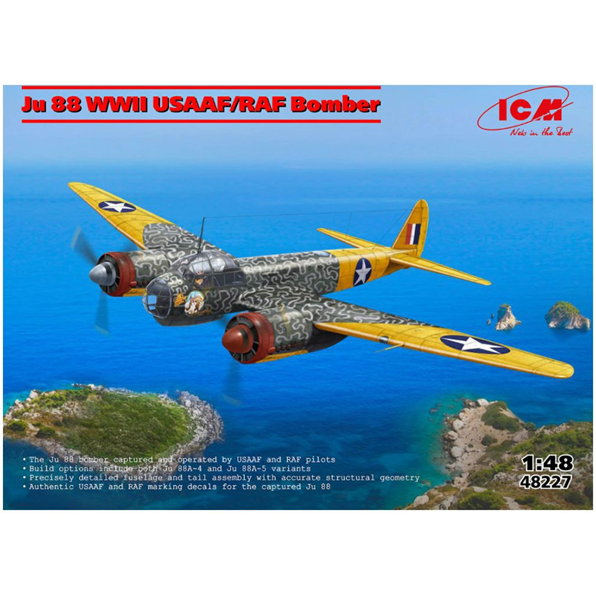 Ju 88 WWII USAAF/RAF Bomber