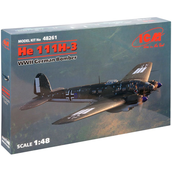 He 111H-3 WWII German Bomber