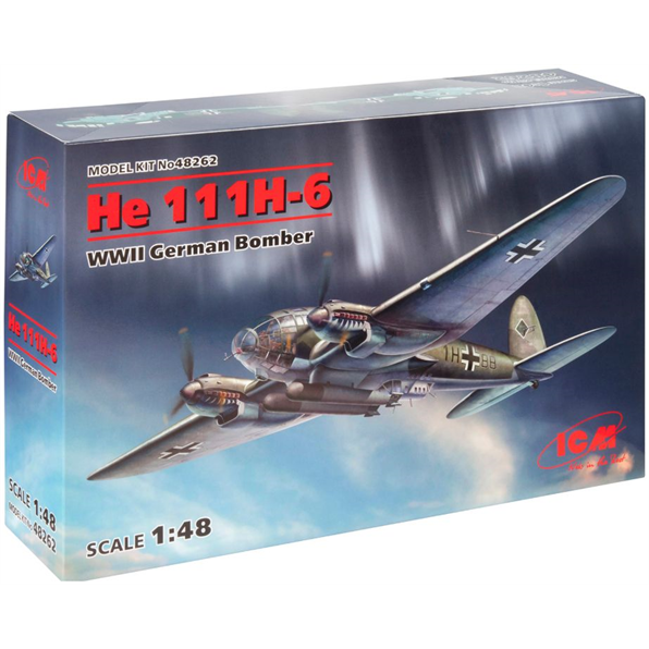 He 111H-6 WWII German Bomber