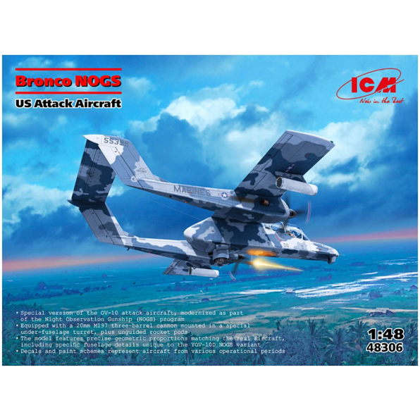 Bronco OV-10 NOGS U.S. Attack Aircraft