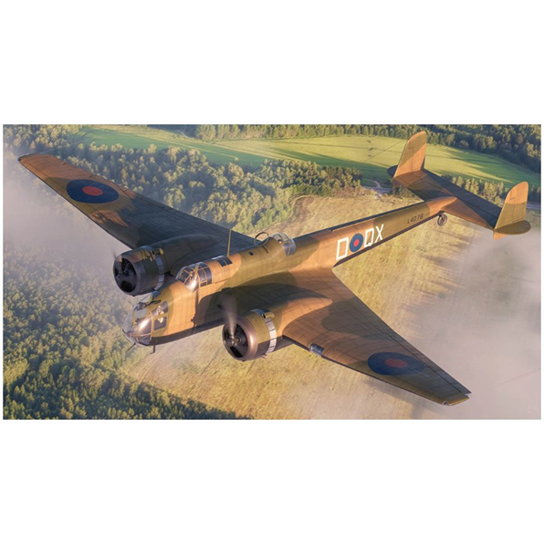 HP.52 Hampden B.Mk.I WWII British Bomber