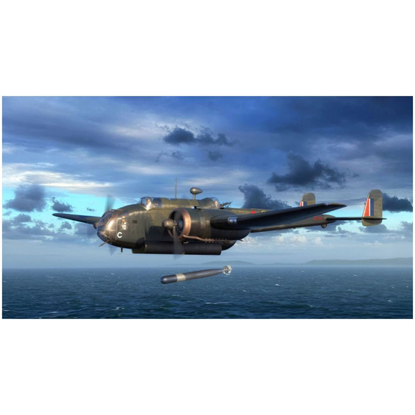 HP.52 Hampden TB.Mk.I WWII British Torpedo Bomber
