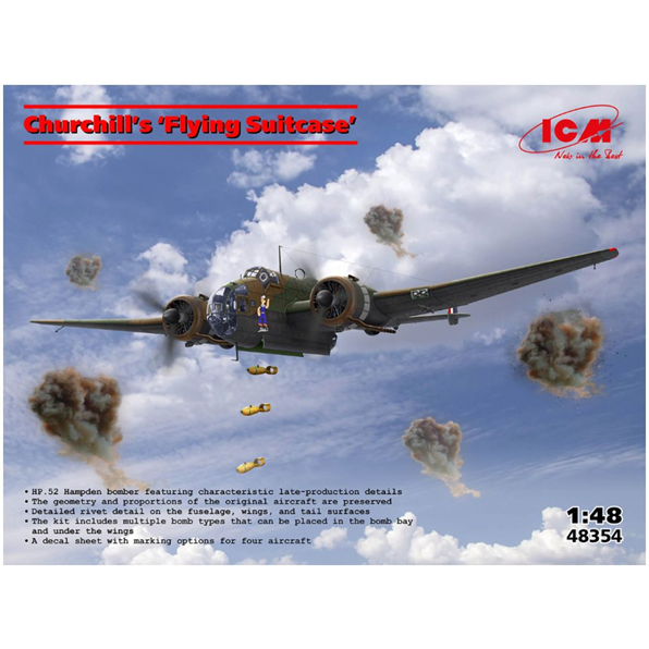 Churchill's 'Flying Suitcase' HP.52 Hampden Bomber