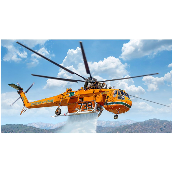 Sikorsky S-64E Skycrane Firefighting Helicopter