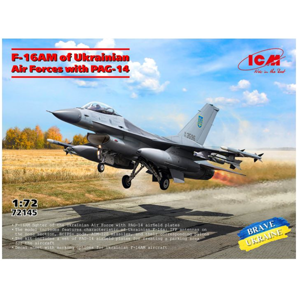 F-16AM of Ukrainian Air Forces w/PAG-14