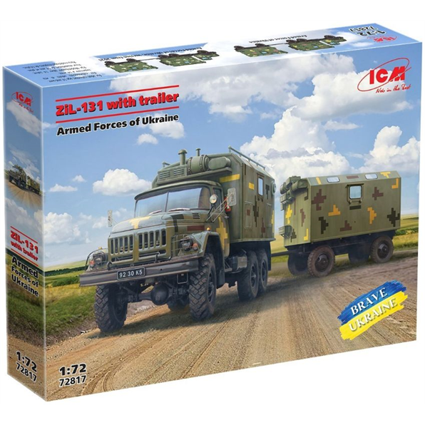 ZiL-131 Truck w/Trailer Armed Forces of Ukraine