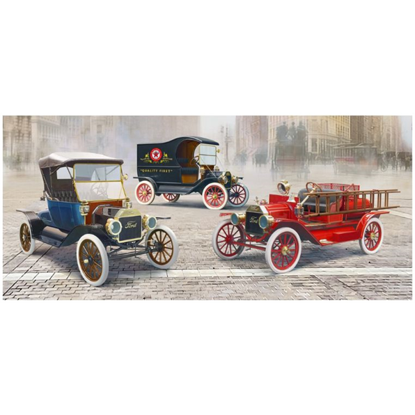 The Various 'Tin Lizzie' Ford Model T Variants (Set of 3)