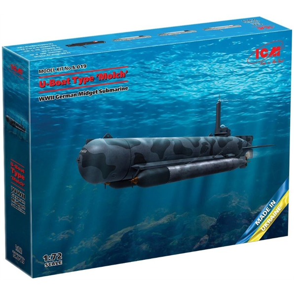 U-Boat Type 'Molch' WWII German Midget Submarine