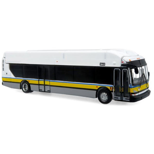 NFI Xcelsior XN40 Transit Bus Yellow Stripe