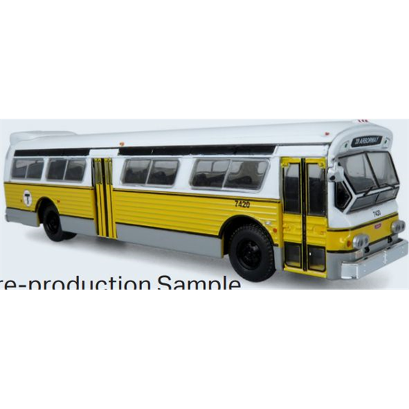 Flxible 53102 Transit Bus MBTA Boston