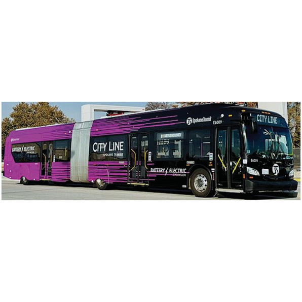 NFI Xcelsior XE60 5-Door Articulated Transit: Spokane Transit