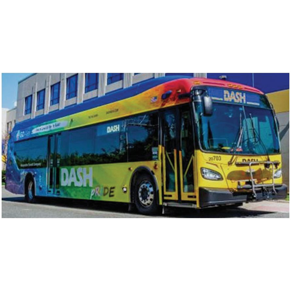 NFI Xcelsior XN40 Transit Bus: Dash Pride Livery