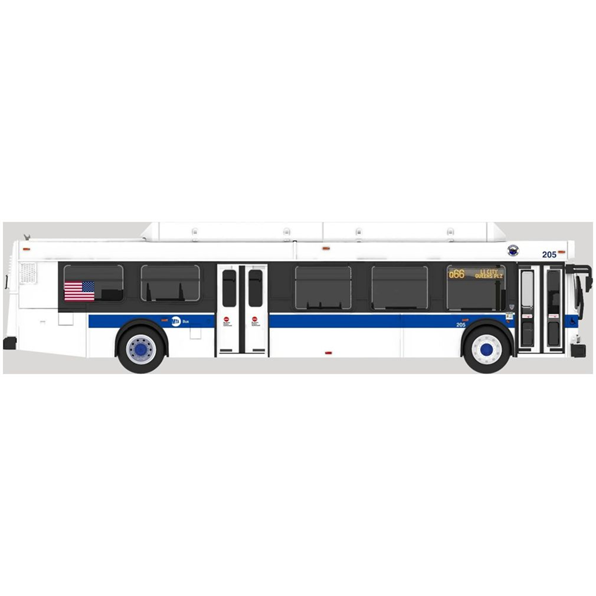 New Flyer C40LF Transit Bus: MTA New York City