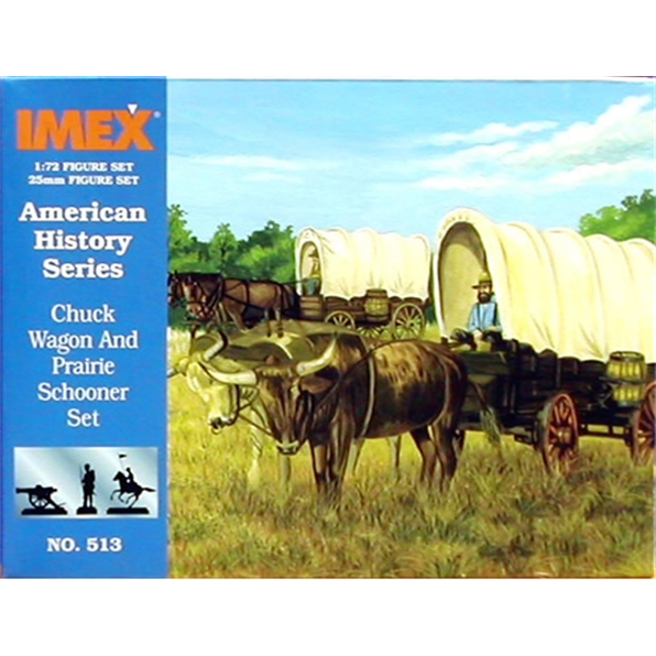 Chuck Wagon and Prairie Schooner