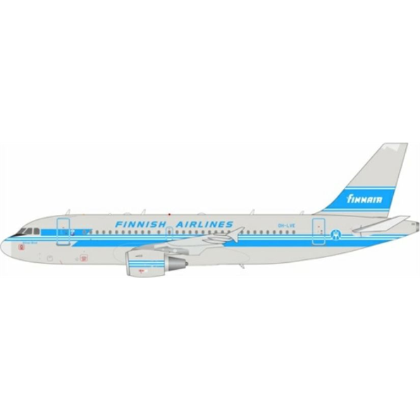 Airbus A319 Finnair OH-LVE Retro Scheme w/Stand