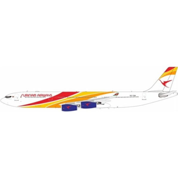 Airbus A340-313 Surinam Airways PZ-TCW w/Stand