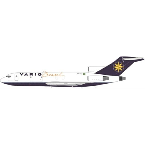 Boeing 727-30C Varig PP-VLV w/Stand