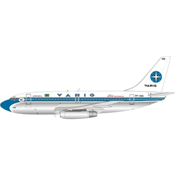 Boeing 737-200 Varig PP-VMG w/Stand