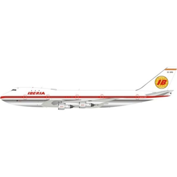 Boeing 747-256B Iberia EC-BRQ w/Stand