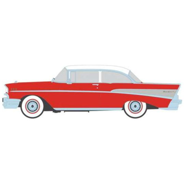 Chevrolet Bel Air Sedan Matador Red/India Ivory 1957