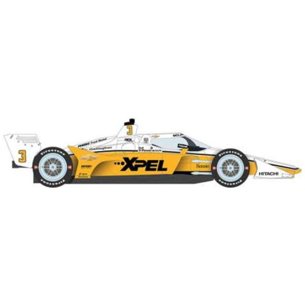 NTT Indycar #3 Scott McLaughlin Team Penske 'XPEL' (Road) White/Orange 2025