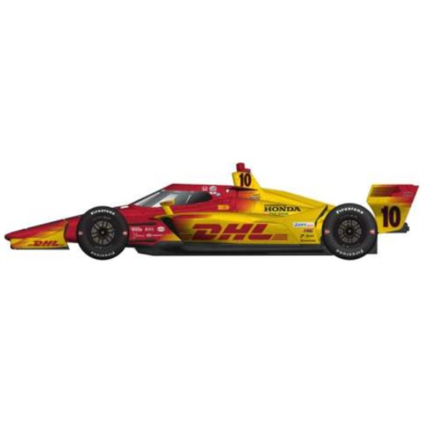 NTT Indycar #10 Alex Palou/Chip Ganassi Racing 'DHL' Road Course Yellow/Red 2025
