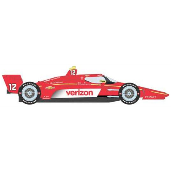 NTT Indycar #12 Will Power Team Penske 'Verizon' Road Course Red/White 2025