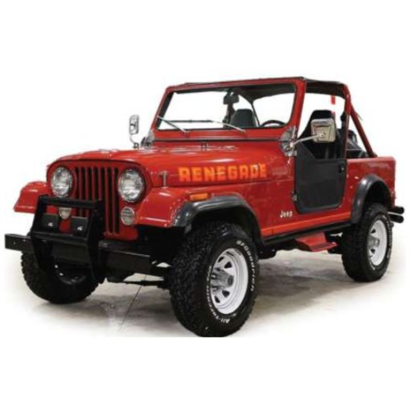 Jeep Renegade Sebring Red 1983