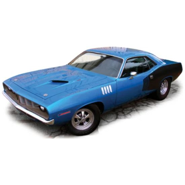 Plymouth Hemi Cuda Blue 1971