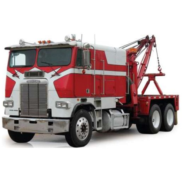 Freightliner FLA Tow Truck Red/White 1987