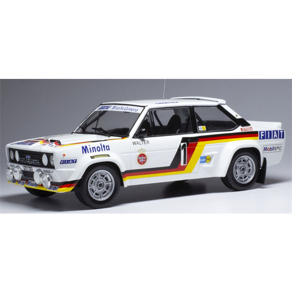 Fiat 131 Abarth #1 Rally Hunsruck 1979 W.Rohrl/C.Geistdorfer