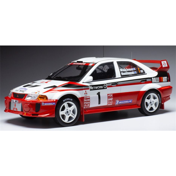 Mitsubishi Lancer RS Evolution V #1 RAC 1998 T.Makinen/R.Mannisenmaki