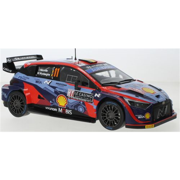 Hyundai i20 N Rally1 #11 WRC2 Rallye Monte Carlo 2022 T.Neuville/M.Wydaeghe