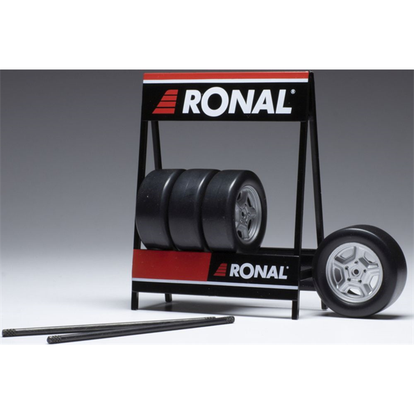 Ronal GM Silver Zubehor Raderset Set of 4 Wheels