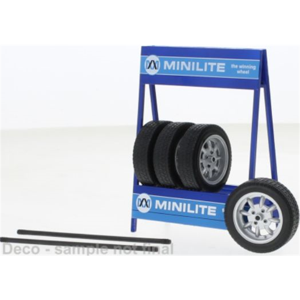 Mini Lite Silver Zubehor Raderset Set of 4 Wheels