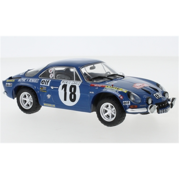 Alpine Renault A110 #18 Rallye Monte Carlo 1973 J-C.Andruet/Biche