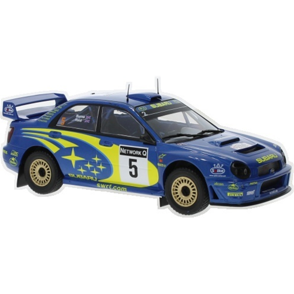 Subaru Impreza S7 #5 WRC Rally of Great Britain 2001 R.Burns/R.Reid