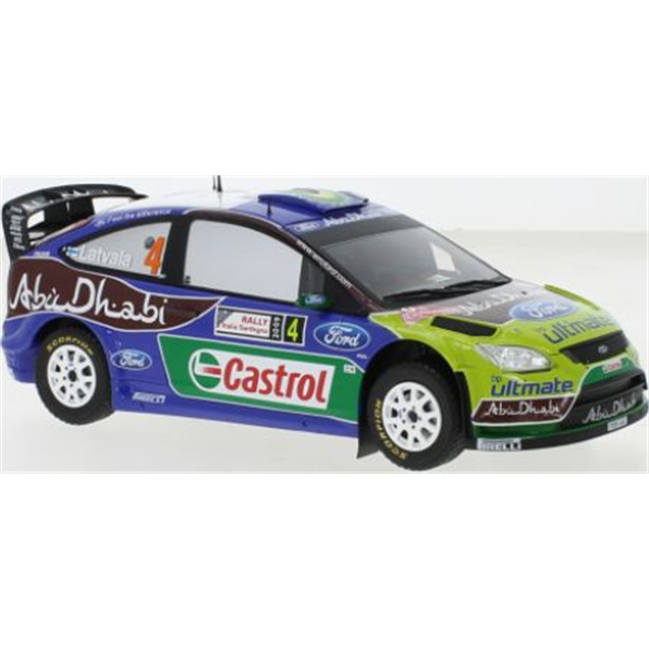 Ford Focus RS #3 WRC Rallye Sardinien 2009 M.Hirvonen/J.Lehtinen