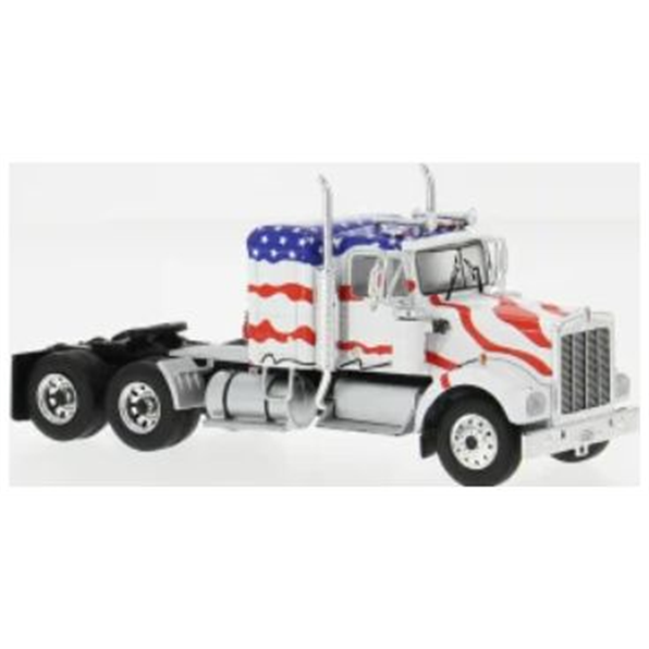 Kenworth W925 White/USA Flag 1970